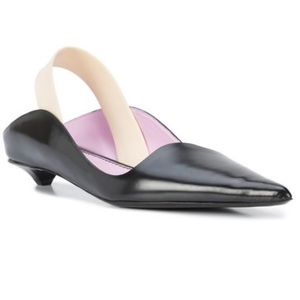 🆕 PROENZA SCHOULER Slingback Wave Pumps size 40